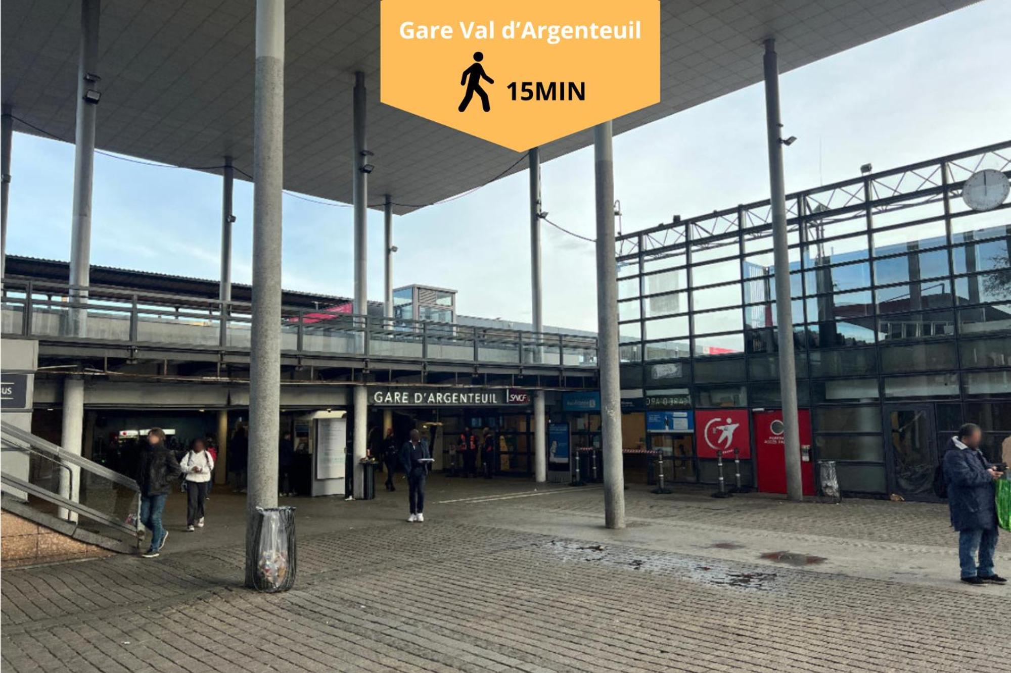 Ferienwohnung "Moonlight" Gare A 10Min De Paris, Wifi, Terrasse , Parking Argenteuil Exterior foto